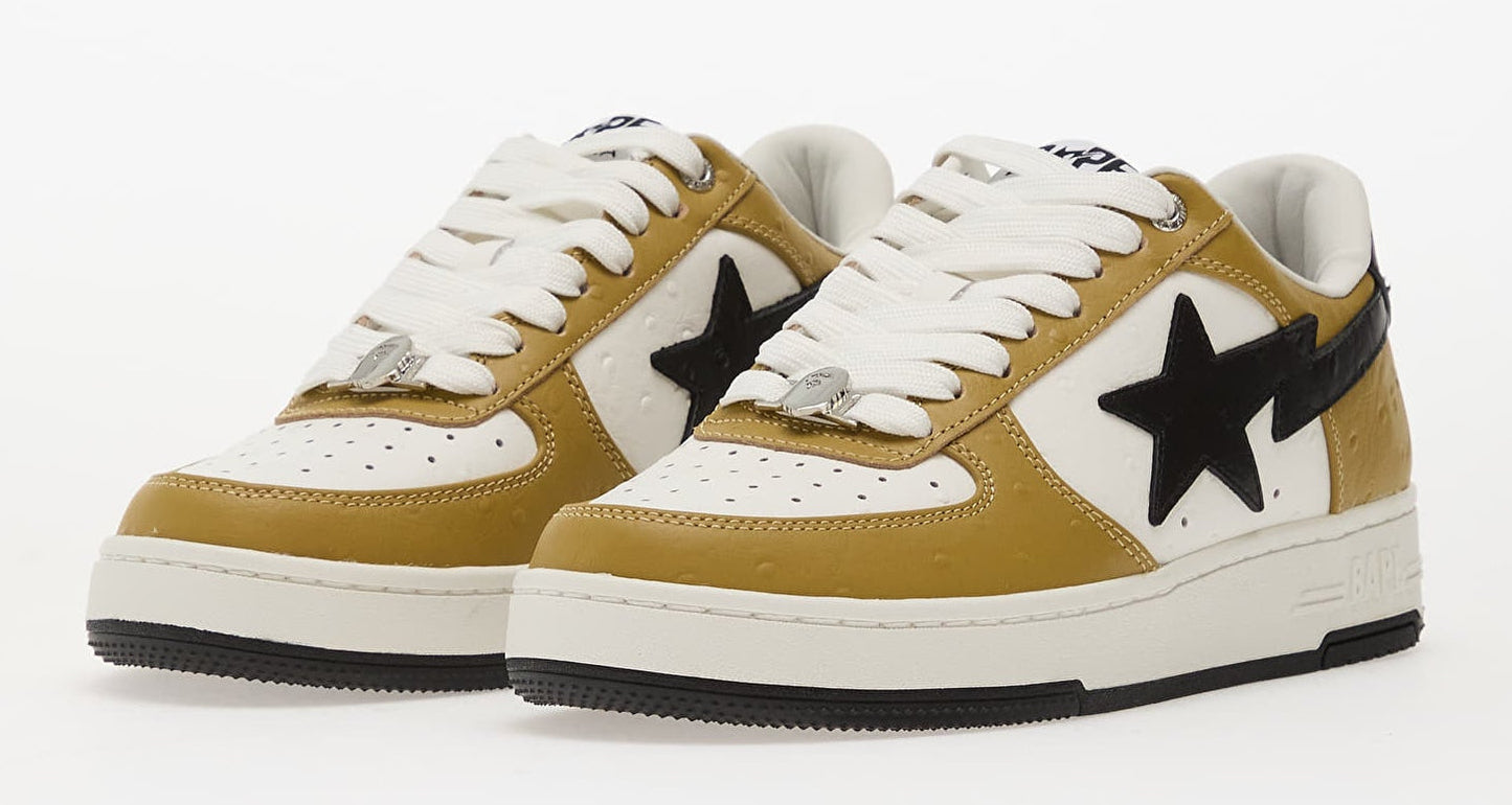 Men's A Bathing Ape BAPE Sta #3 M2 - Brown/Black Ostrich