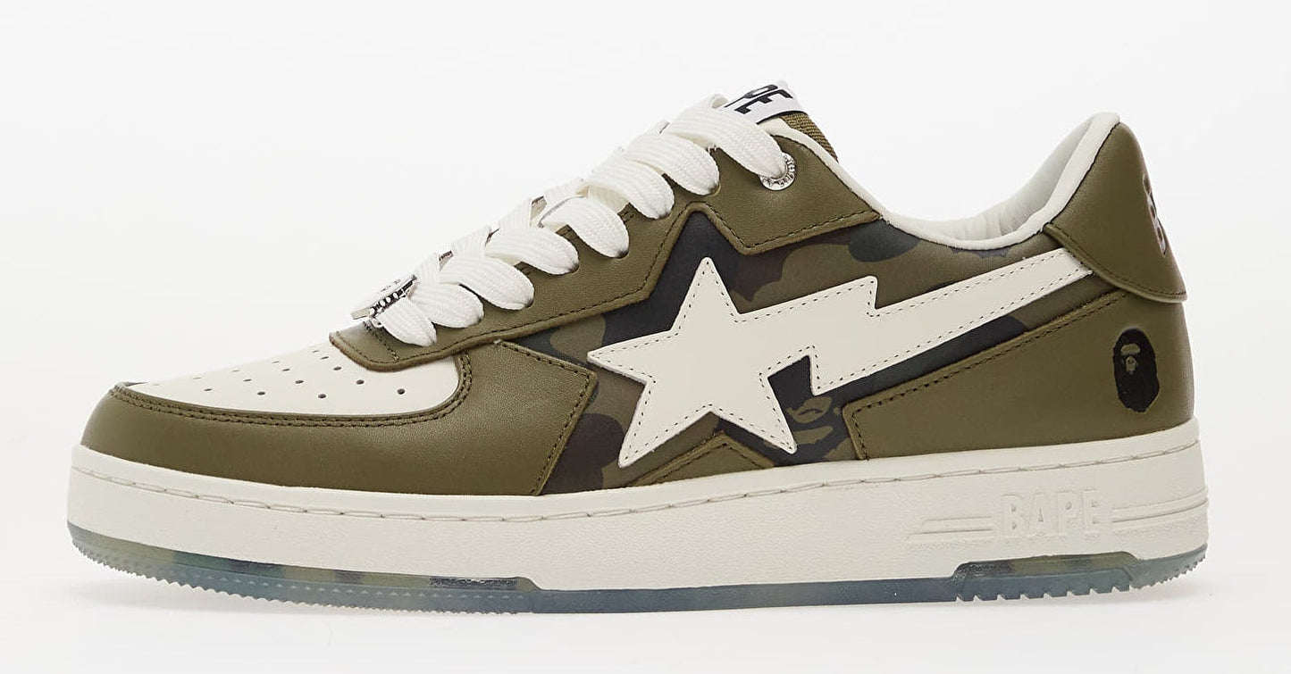 Men's A Bathing Ape BAPE Sta Icon #2 M2 - Olive Drab Camo