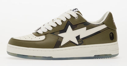 Men's A Bathing Ape BAPE Sta Icon #2 M2 - Olive Drab Camo
