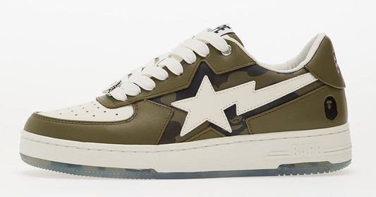 Men's A Bathing Ape BAPE Sta Icon #2 M2 - Olive Drab Camo