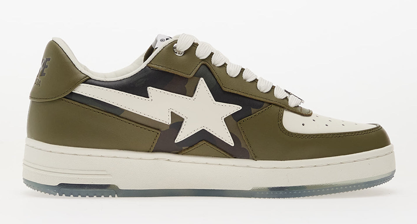 Men's A Bathing Ape BAPE Sta Icon #2 M2 - Olive Drab Camo