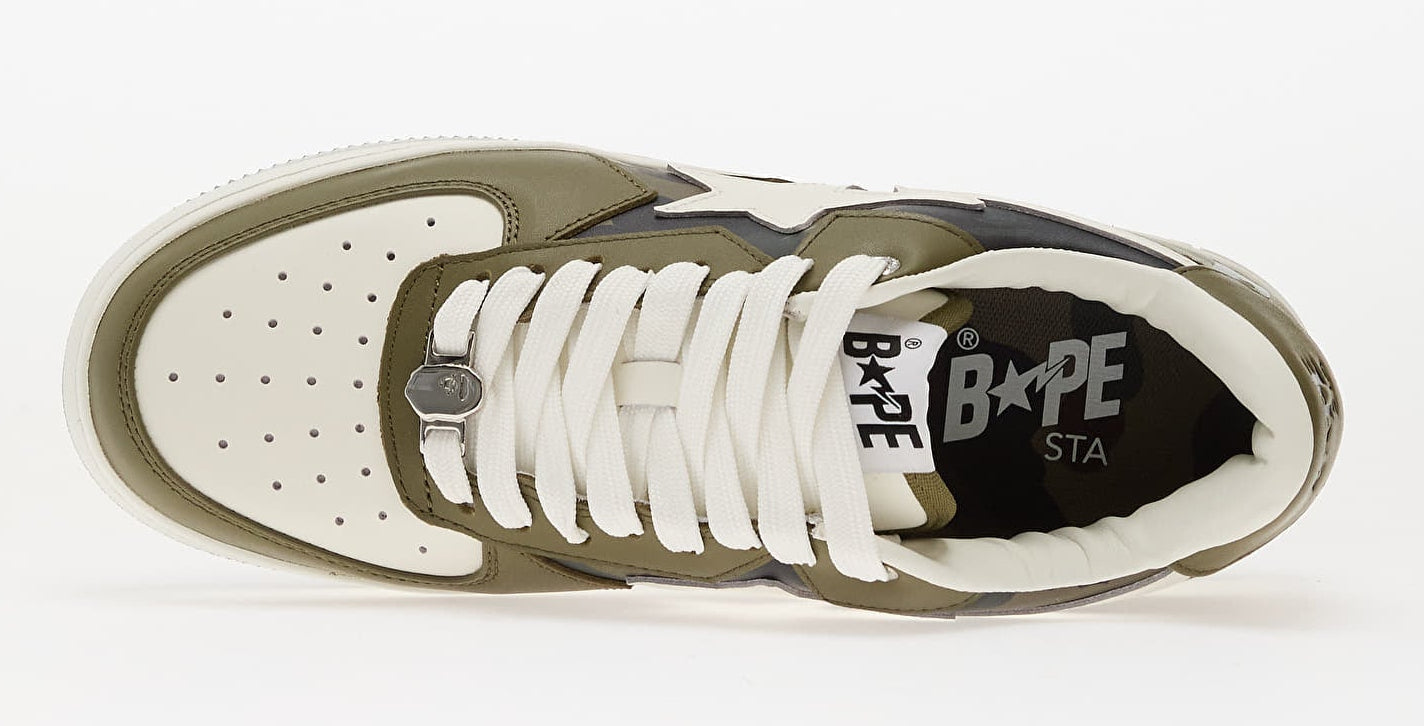 Men's A Bathing Ape BAPE Sta Icon #2 M2 - Olive Drab Camo