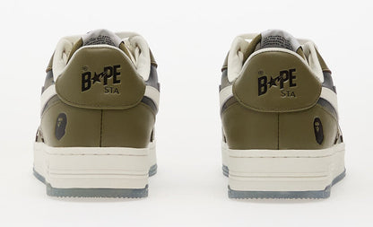 Men's A Bathing Ape BAPE Sta Icon #2 M2 - Olive Drab Camo