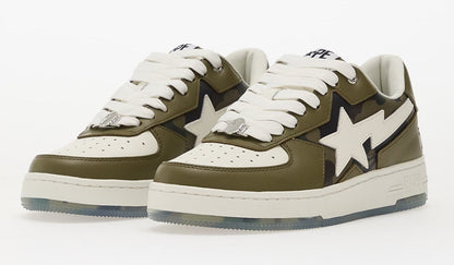 Men's A Bathing Ape BAPE Sta Icon #2 M2 - Olive Drab Camo