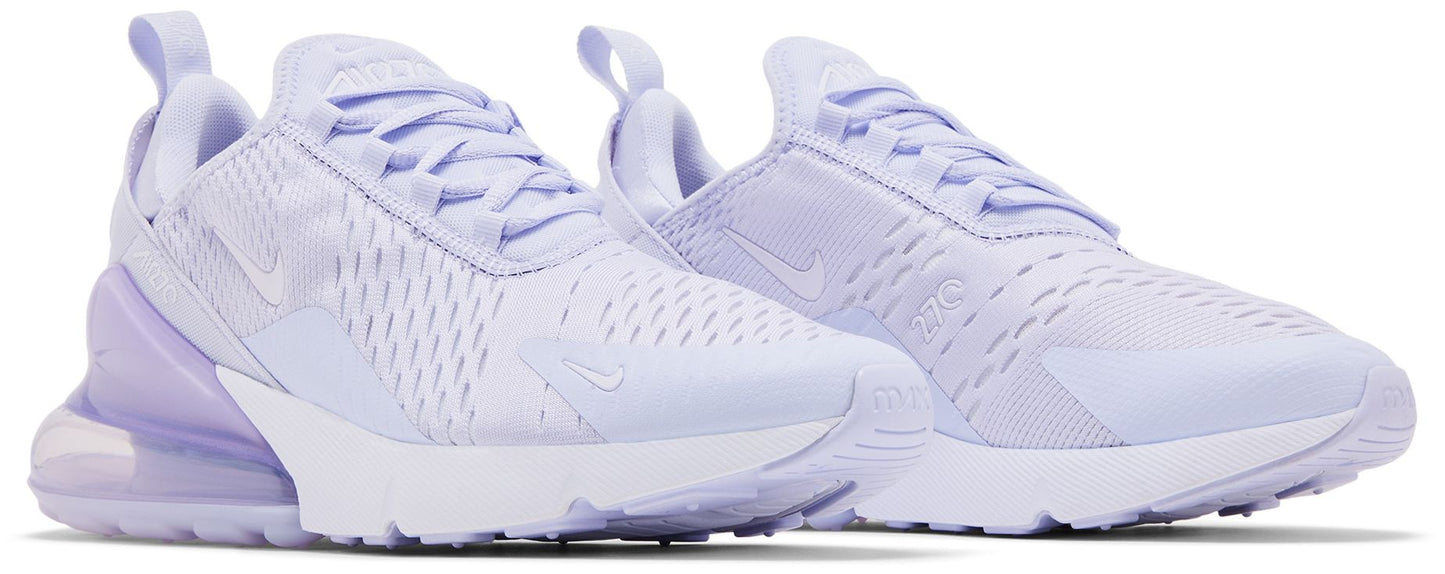 [ah6789-502] Womens Nike Air Max 270 'amethyst Tint White'