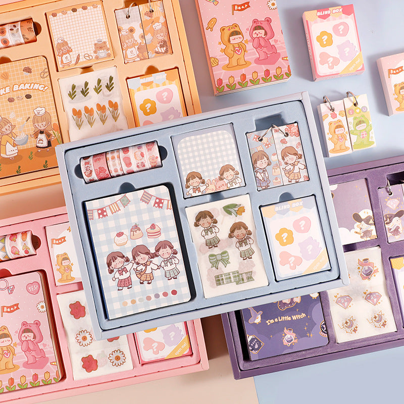 Boutique Hand Account Partner Gift Box School Supplies Stationery Set