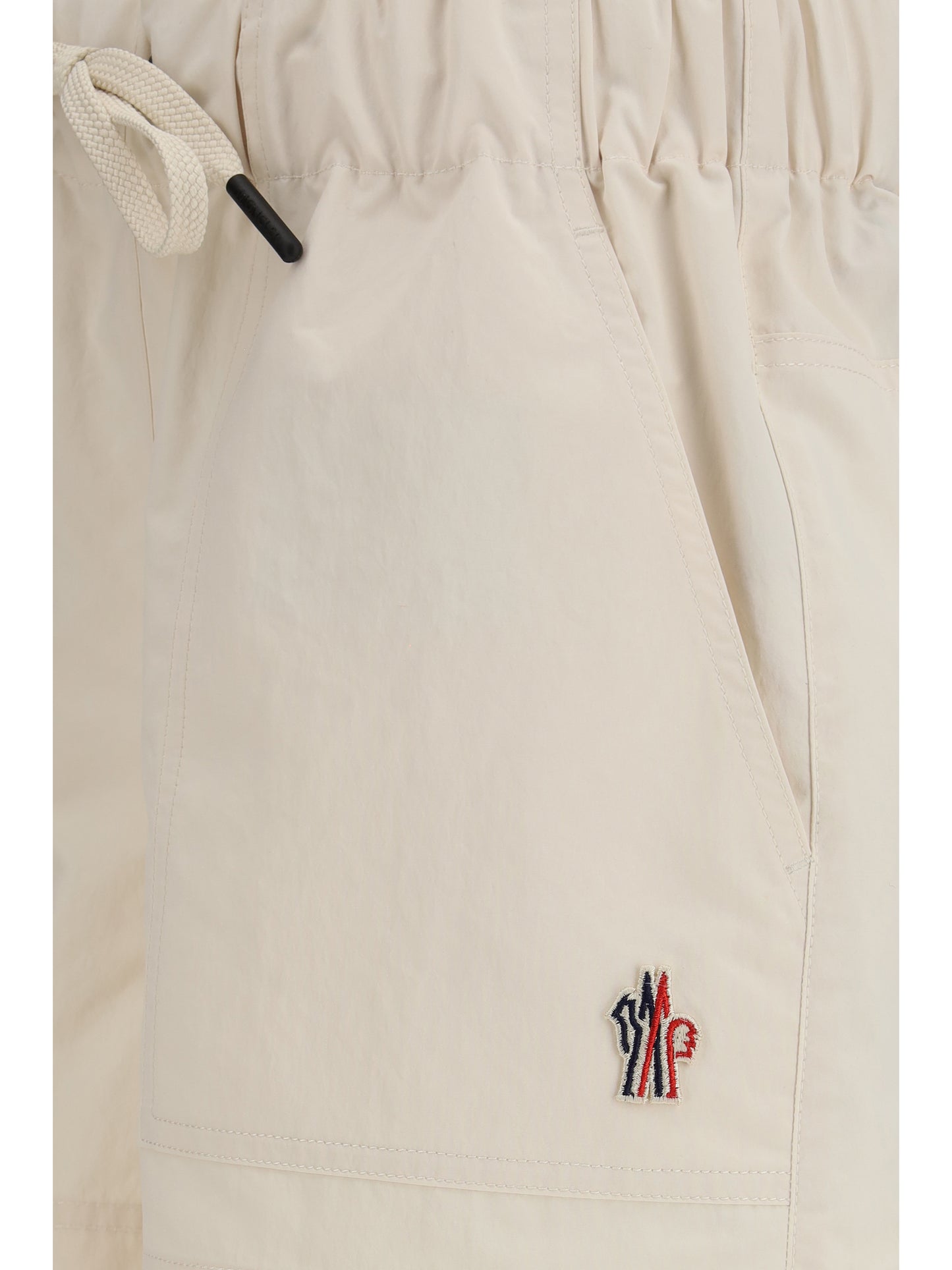 Shorts Embroidered Cream