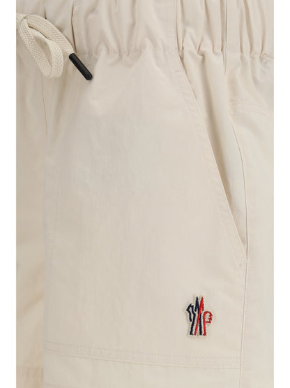 Shorts Embroidered Cream