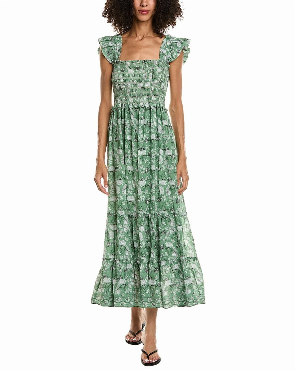 GREEN VINTAGE BERRY TOILE-