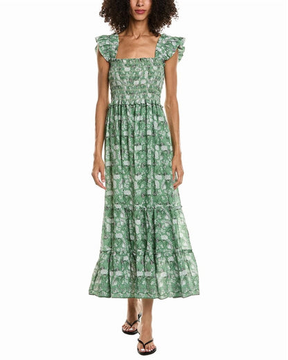 GREEN VINTAGE BERRY TOILE-
