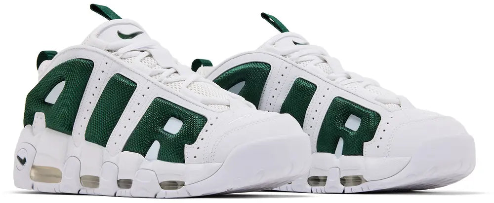 [fz3055-102] Mens Nike Air More Uptempo Low 'white Fir'
