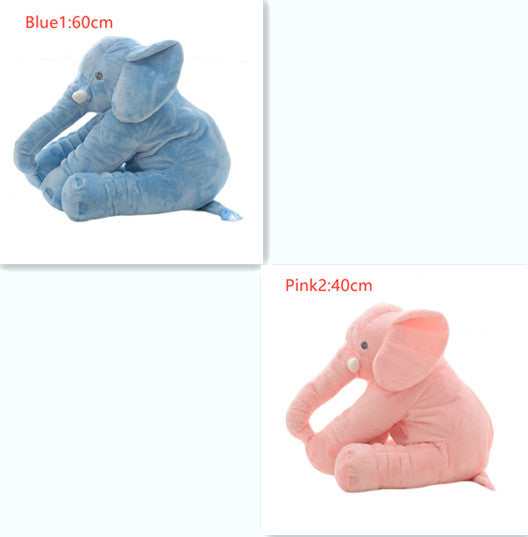 Soft Elephant Doll Pillow