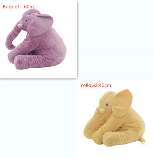 Soft Elephant Doll Pillow
