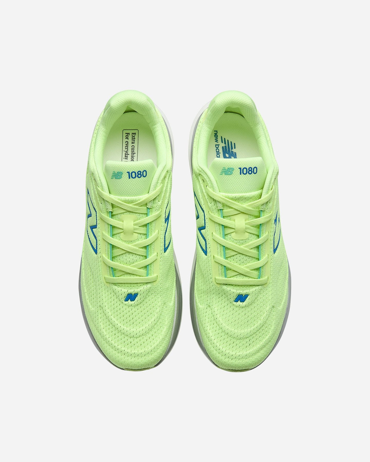 New Balance Men's Fresh Foam X 1080 Running Shoes (Blue Bird / Silver)
