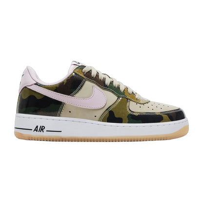 [hq1967-200] Mens Nike Air Force 1 Low Retro 'patent Camo Pink'
