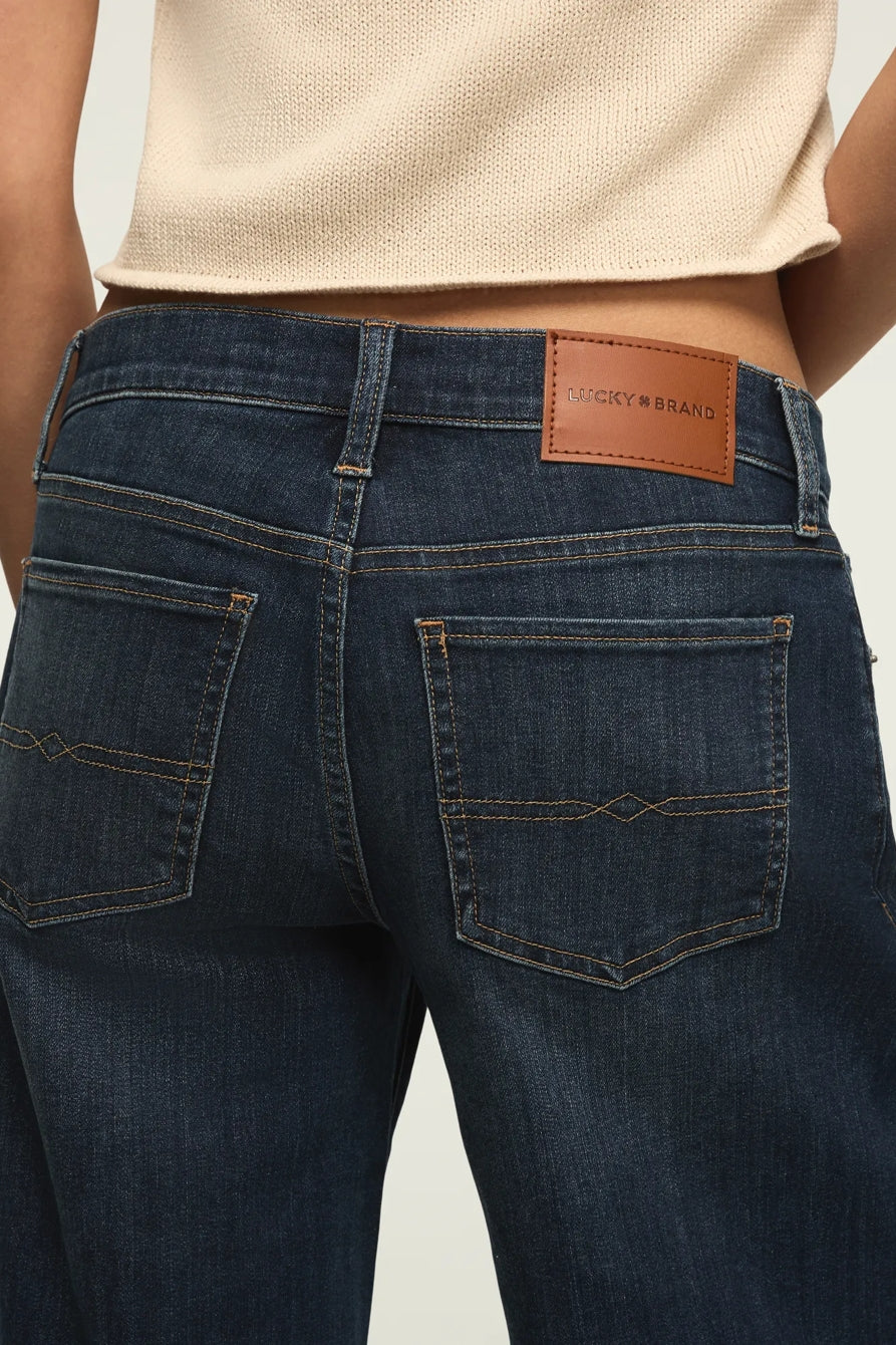 Lucky Brand Women's Mid Rise Sweet Wide Leg - New Heights Wash