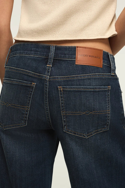Lucky Brand Women's Mid Rise Sweet Wide Leg - New Heights Wash