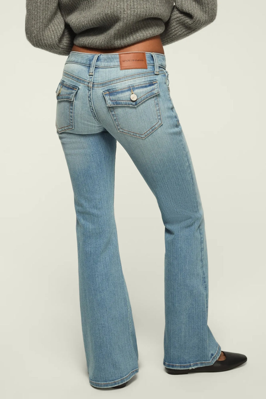 Lucky Brand Women's Low Rise Flare - Purity Wash