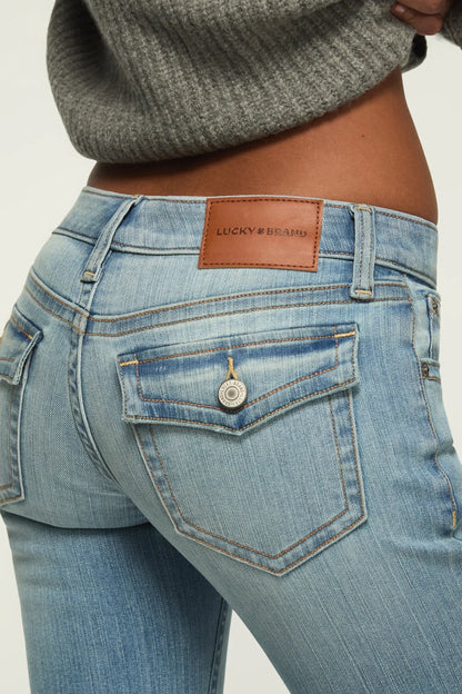 Lucky Brand Women's Low Rise Flare - Purity Wash