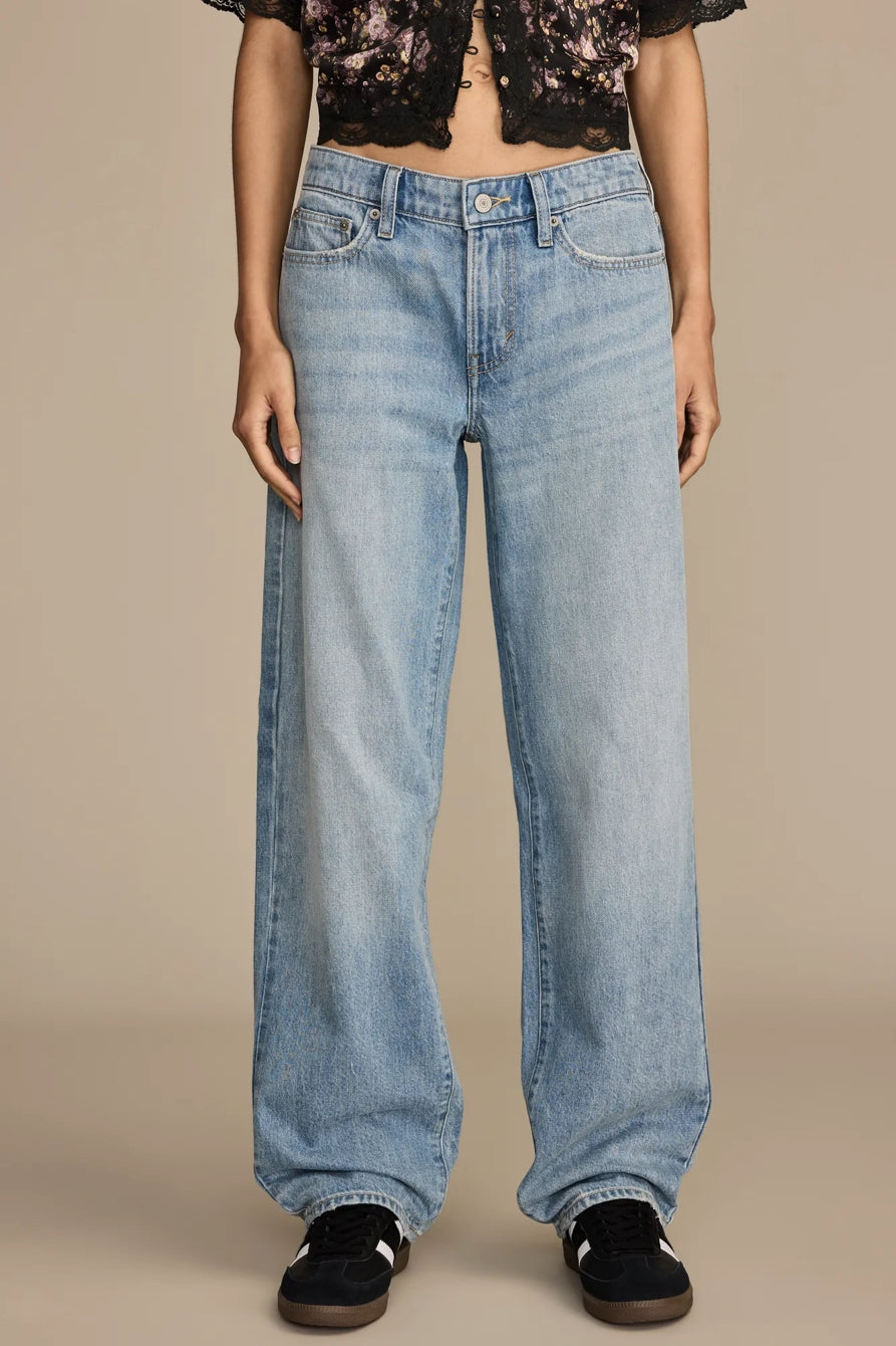 Lucky Brand Women's the Baggy - Top Notch Wash