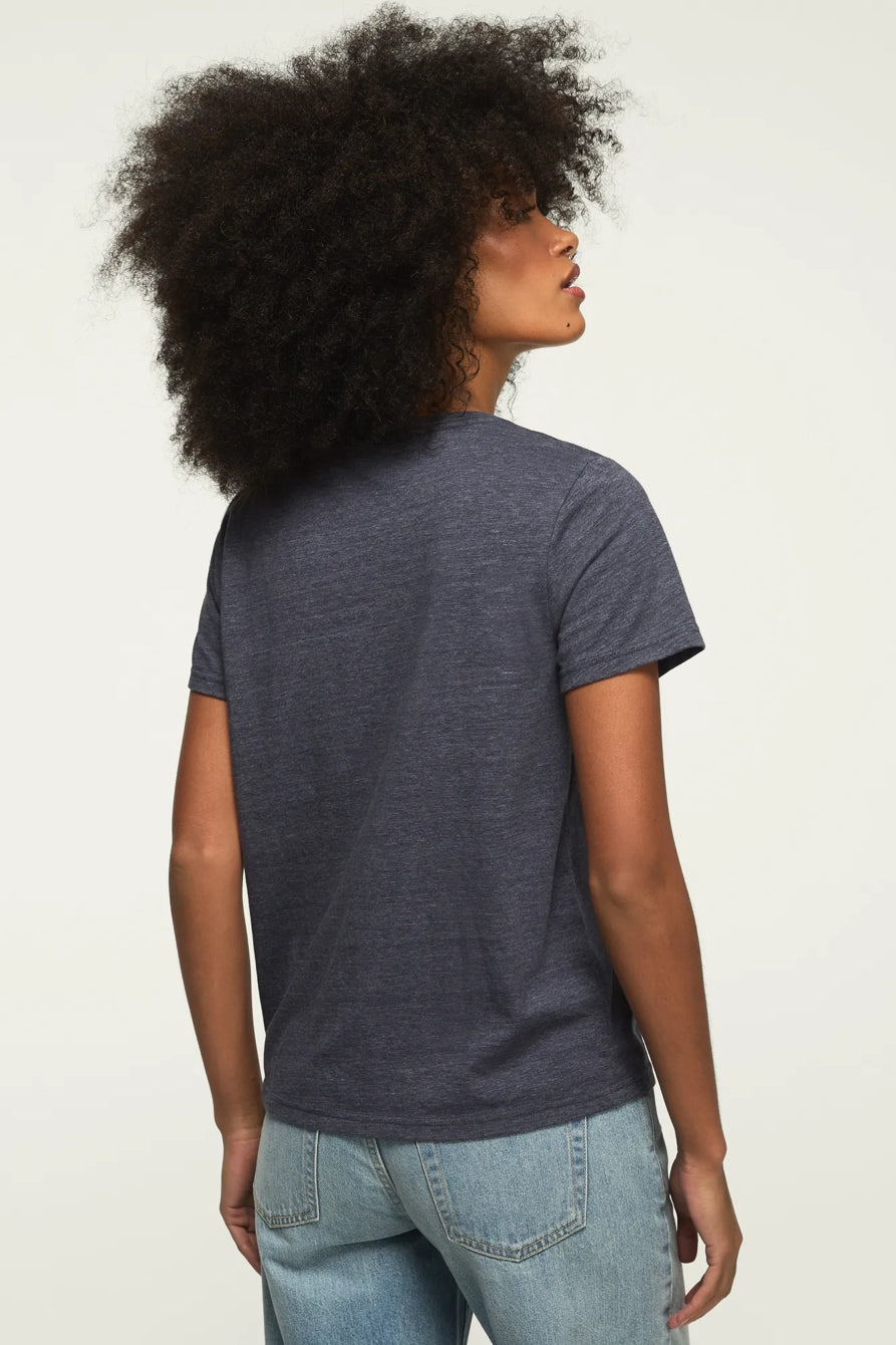 Lucky Brand Women's Lucky Clover Classic Crew - Odyssey Gray