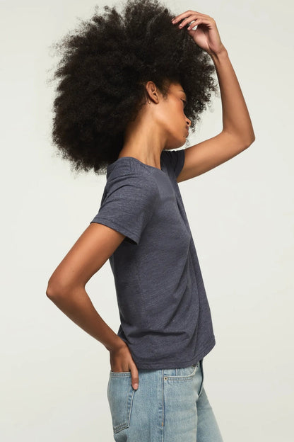 Lucky Brand Women's Lucky Clover Classic Crew - Odyssey Gray