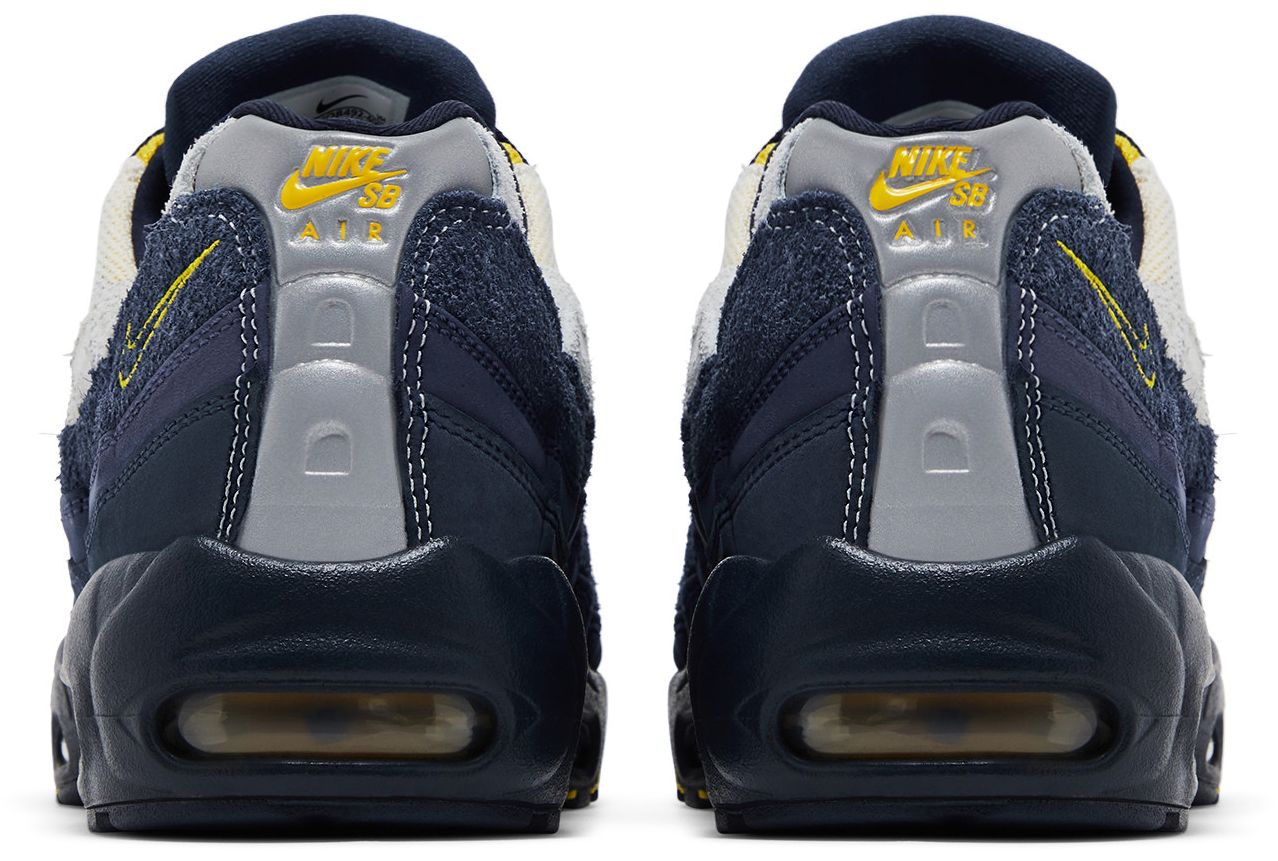 Nike Men's Air Max 95 SB Eric Koston Obsidian/Speed Yellow