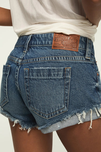 Lucky Brand Women's Lucky Legend Low Rise Festival Short