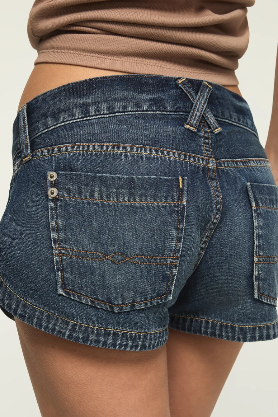 Lucky Brand Women's Micro Mini Short - Washed up