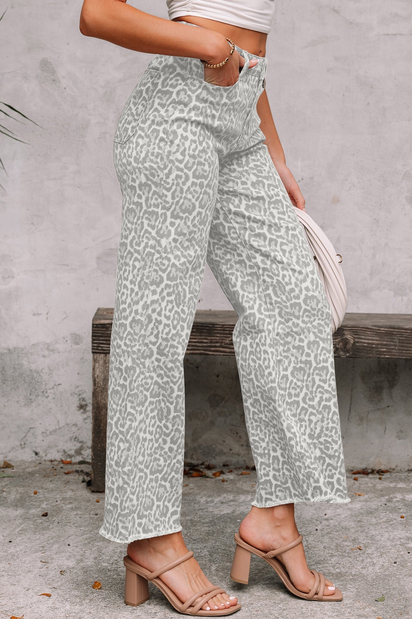 Threaded Pear Giuliana Leg High Waist Jeans