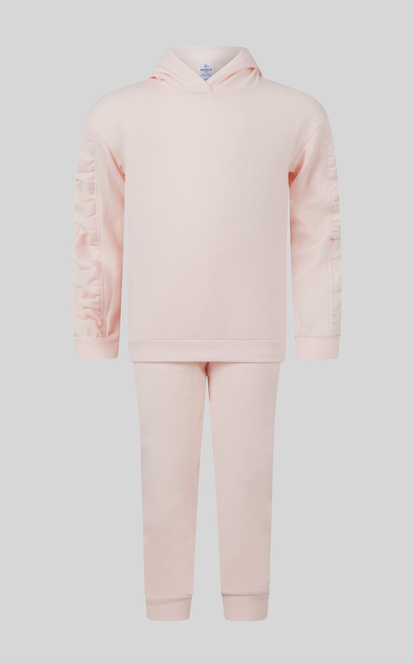 Toddler Girls 2 PC Brushed Terry Hoodie and Jogger
