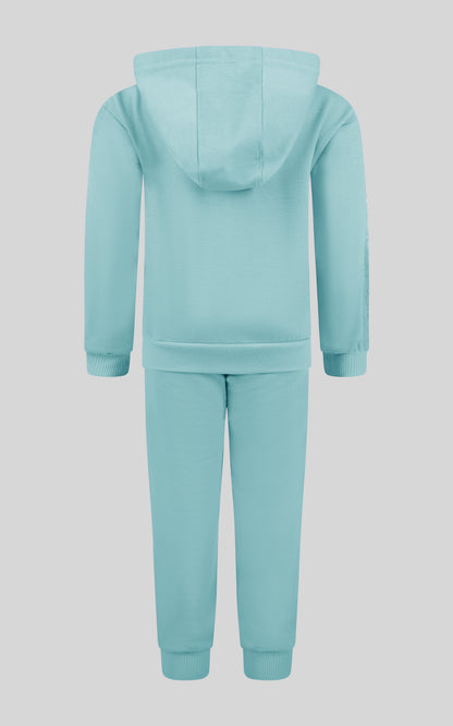 Toddler Girls 2 PC Brushed Terry Hoodie Jacket and Jogger