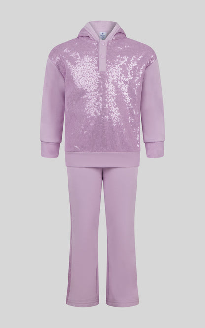 Toddler Girls 2 PC Brushed Terry Pullover and Flared Pant
