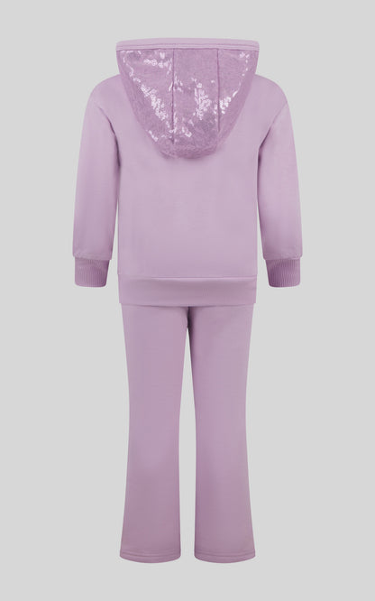 Toddler Girls 2 PC Brushed Terry Pullover and Flared Pant