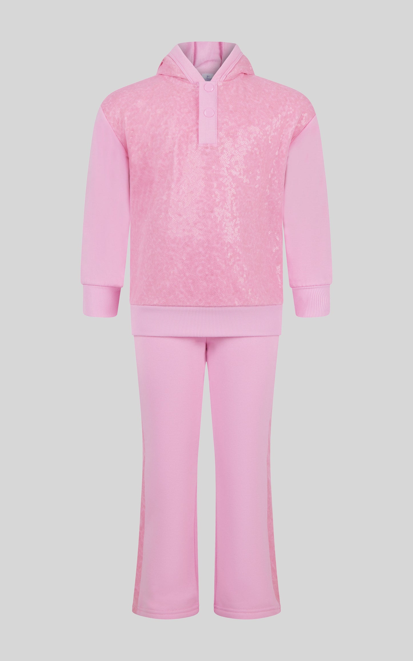 Toddler Girls 2 PC Brushed Terry Pullover and Flared Pant