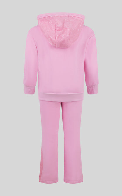 Toddler Girls 2 PC Brushed Terry Pullover and Flared Pant