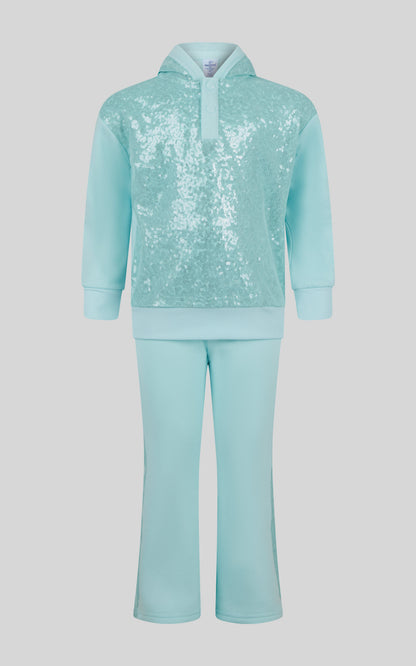Toddler Girls 2 PC Brushed Terry Pullover and Flared Pant