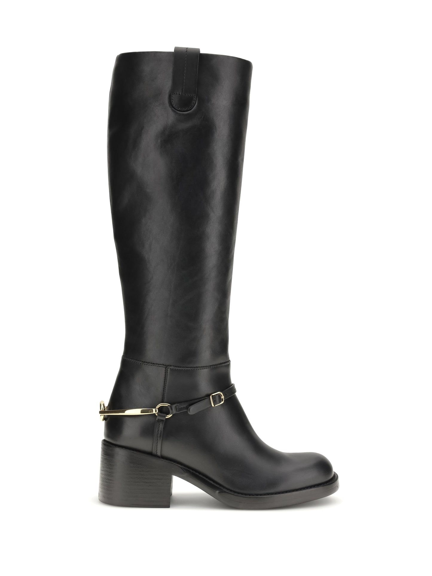 Boots Dakota Black Calfskin