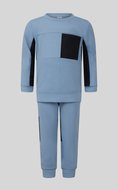 Toddler Boys Brushed Terry Pullover & Jogger Set