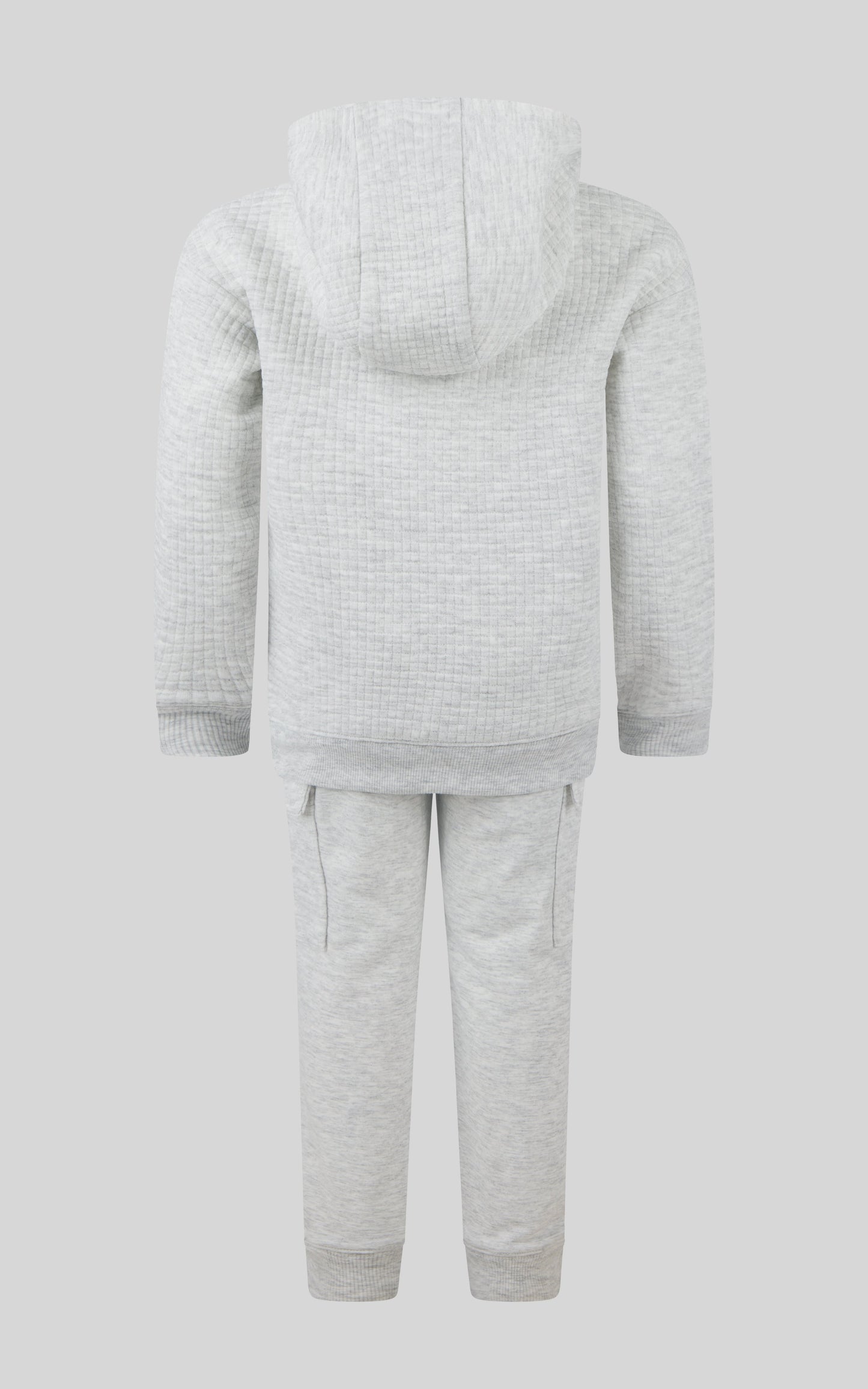 Toddler Boys 2 PC Quilted Hoodie and Jogger Set