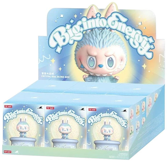 Pop Mart Labubu THE MONSTERS Big into Energy Series Crystal Ball Sealed Whole Set 'Mystery' (6 Blind Boxes)