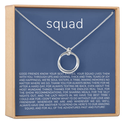 Squad Necklace, Multiple Styles