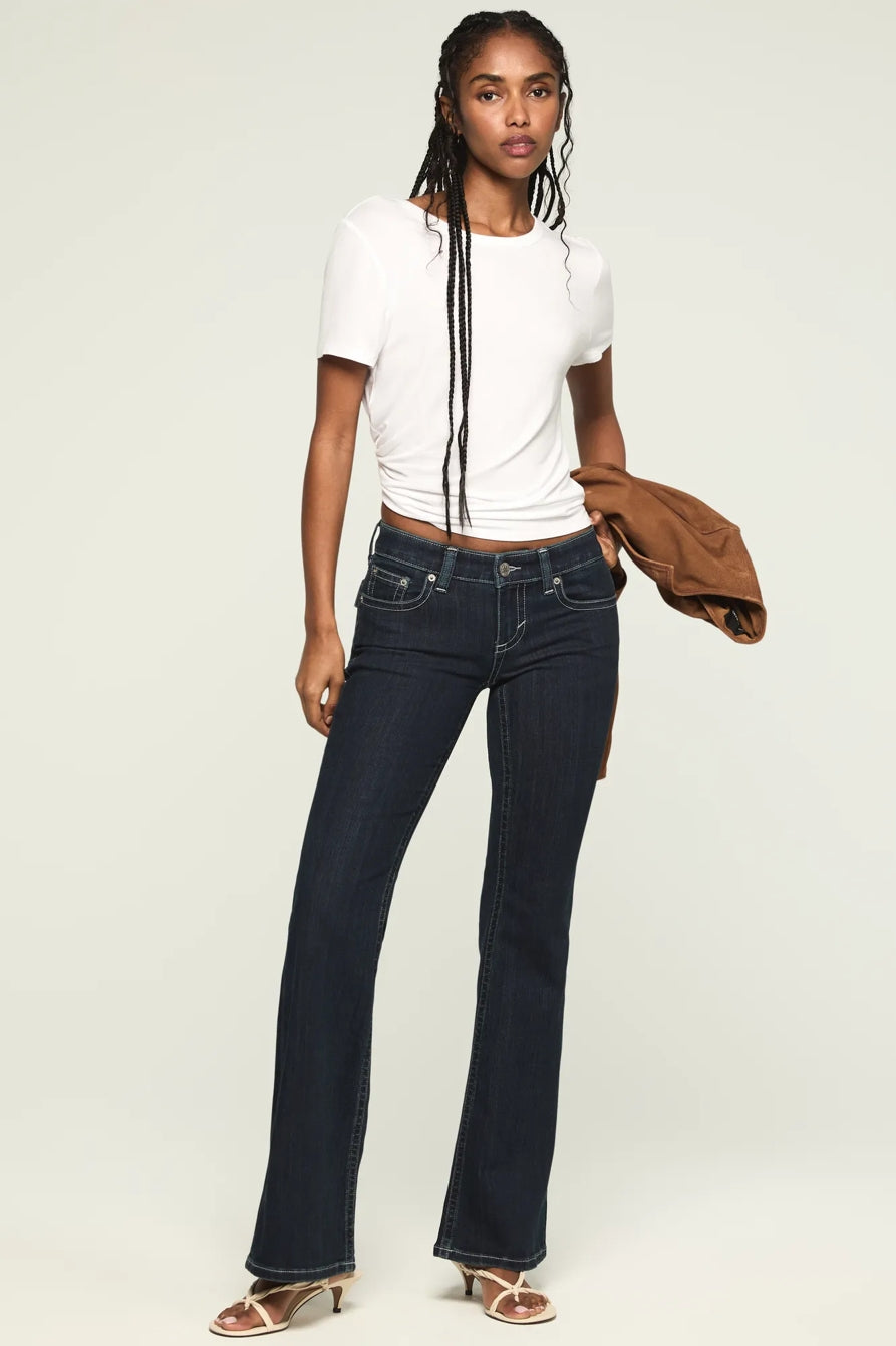 Lucky Brand Women's Low Rise Flare - Late at Night Wash