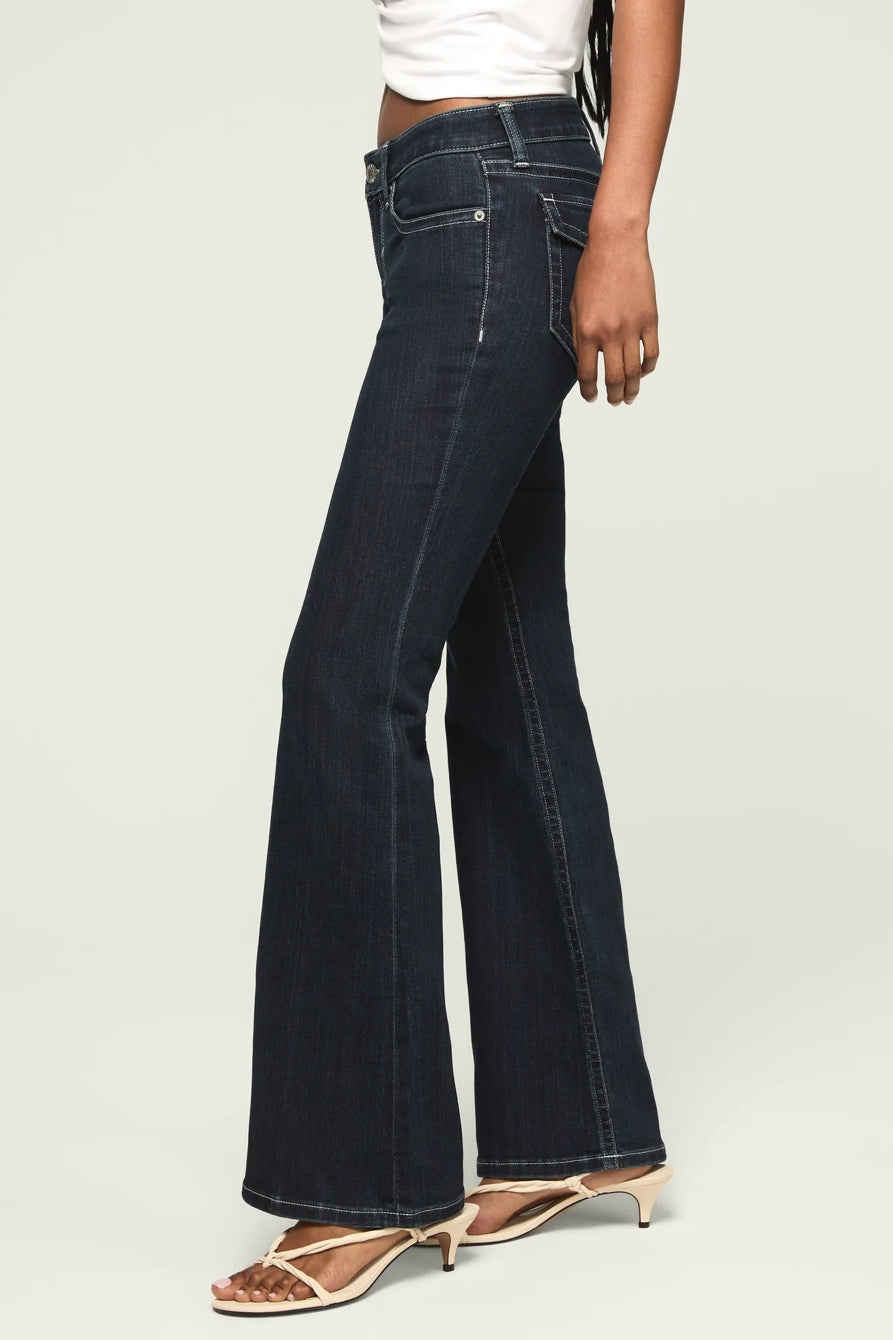 Lucky Brand Women's Low Rise Flare - Late at Night Wash