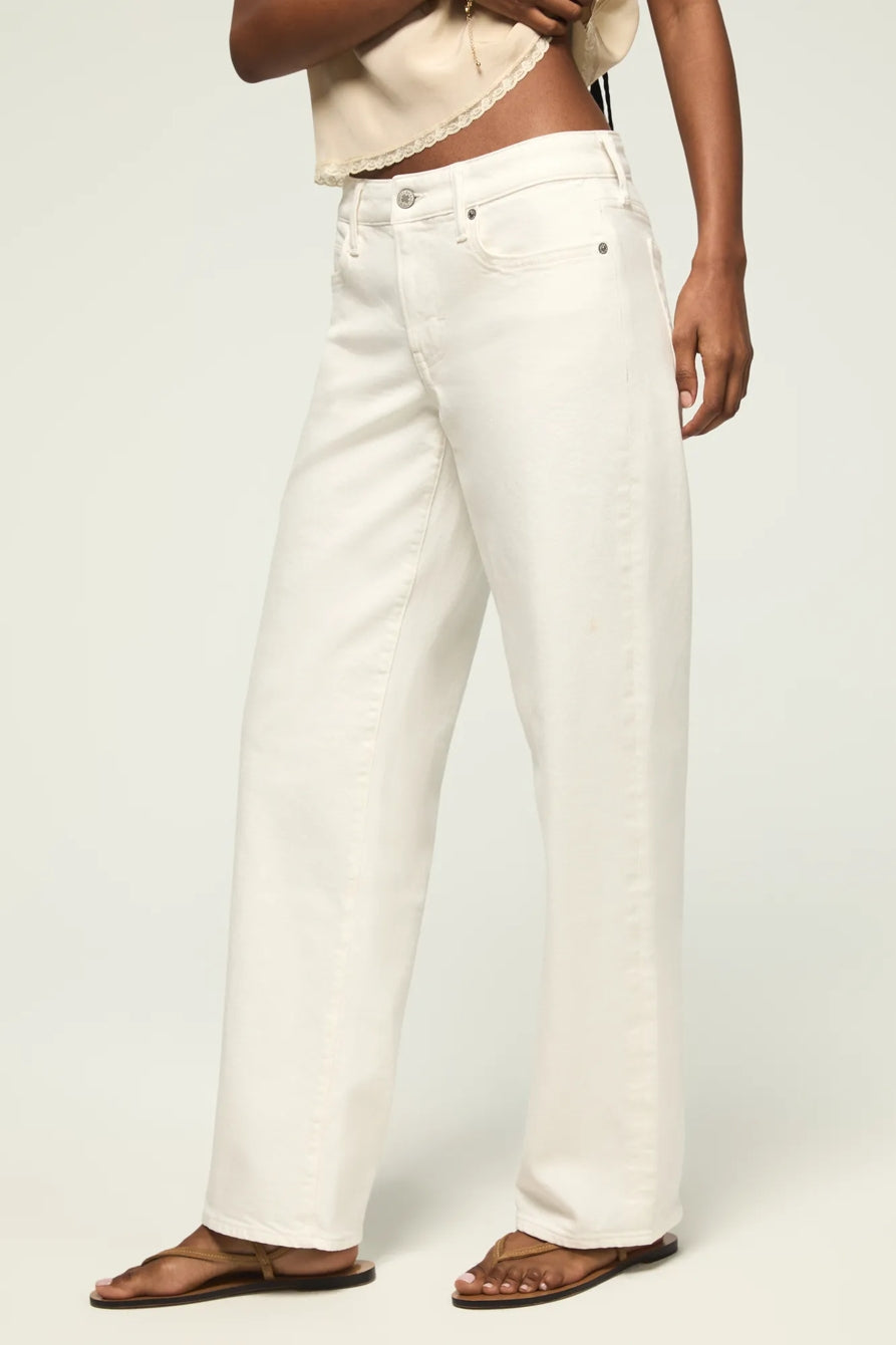 Lucky Brand Women's the Baggy - White Lies Wash