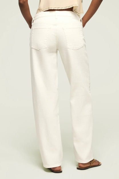 Lucky Brand Women's the Baggy - White Lies Wash