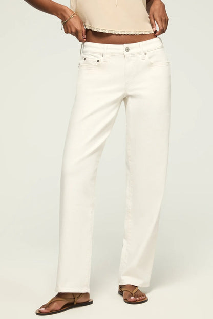 Lucky Brand Women's the Baggy - White Lies Wash