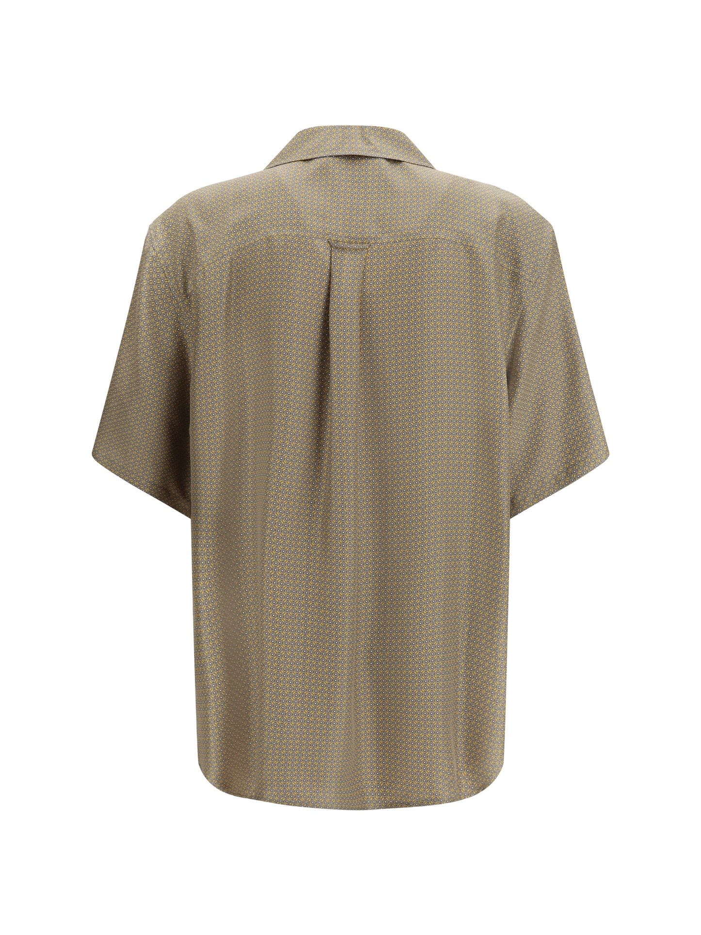 Shirt Silk Satin Gold