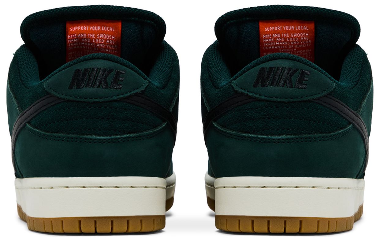 Nike Men's SB Dunk Low Pro ISO Deep Fir