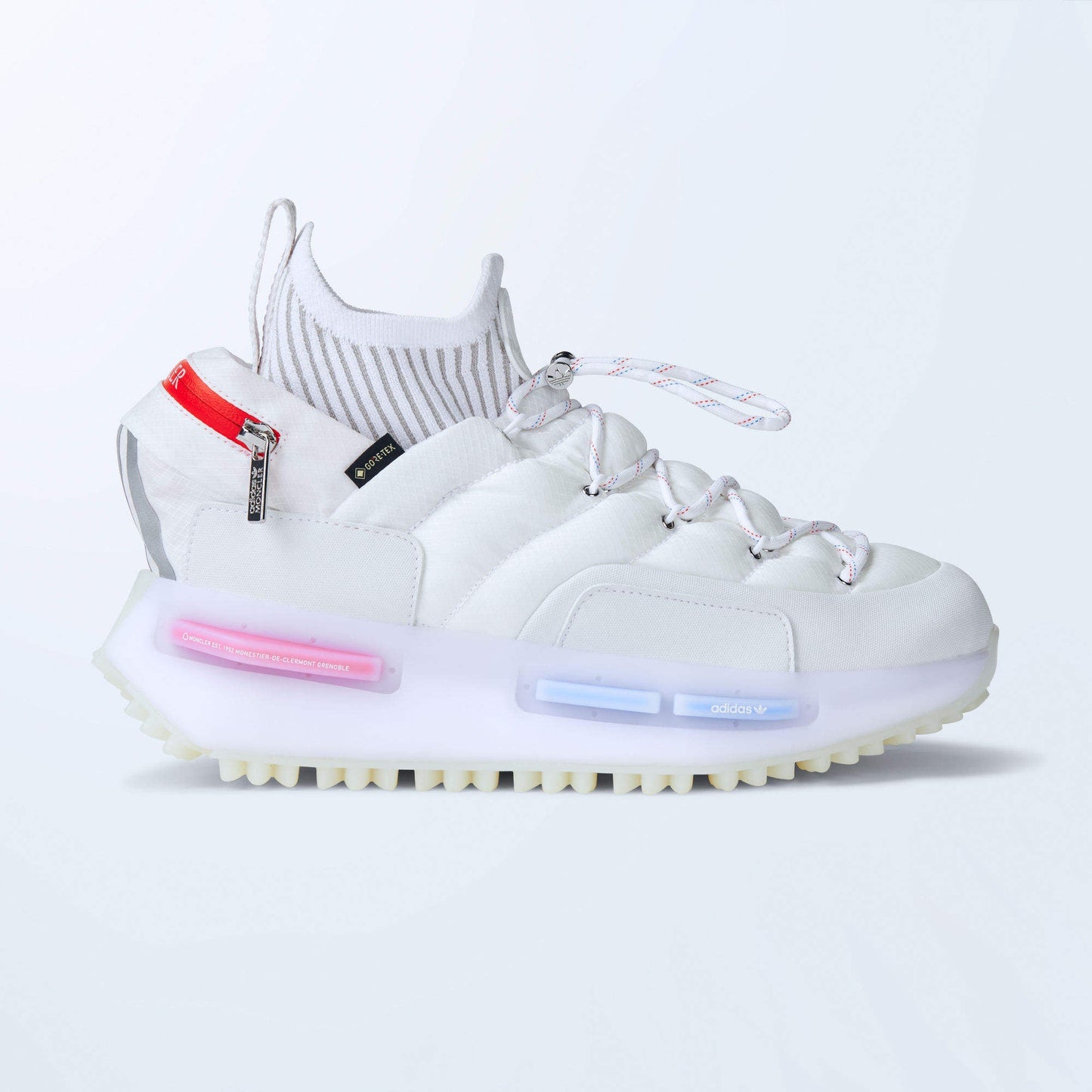 adidas Men's Nmd Runner 'Moncler Core White' Sneakers